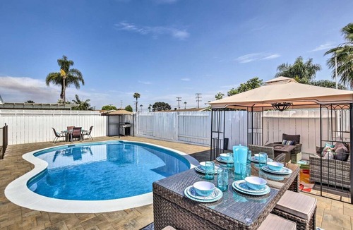North Clairemont House | Chic Central San Diego House with Private Pool