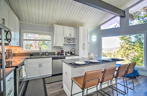 Running Springs Cabin | Chic Running Springs Forest Cabin w/Deck!