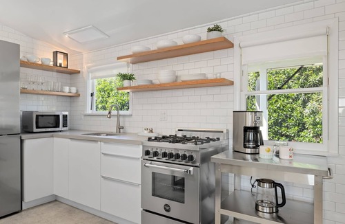 Summerland Condo | Chic Summerland Getaway! Ocean Views, Elevated Interior, and More!