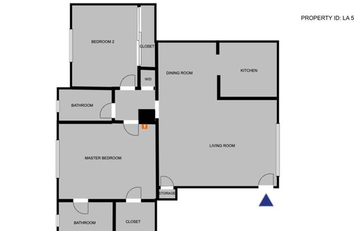 Valley Village Apartment | Chic Valley Village 2BR w/ Pool & BBQ, near TJ & Bars, by Blueground