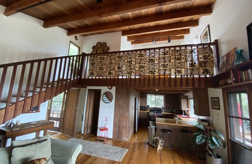 Santa Barbara Cabin | Classic California Central Coast Cabin overlooking the ocean on 20 wooded acres