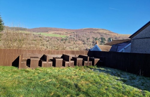 Mountain Ash Apartment | Comfortable Living Space: Flat 2 offers a modern studio apartment