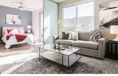 Little Tokyo Apartment | Contemporary 1BR, in unit Washer/Dryer, FREE parking with all amenities!