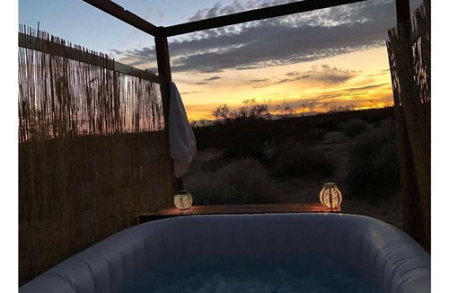 Joshua Tree House | CopperBlue: Camper, Hot Tub & Star