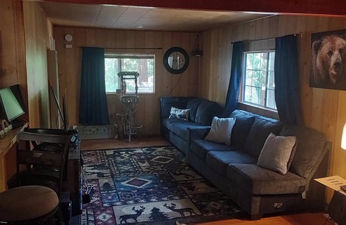 Forest Falls House | Cozy Rustic 1-bedroom mountain home with 2 fireplaces