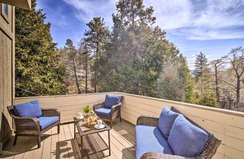 Crestline House | Crestline Cabin with Deck 1 Mi to Lake Gregory