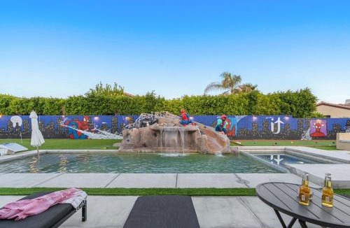 Rancho Santana Villa | Da Spidey House: Waterslide, 100K Gameroom, Pickleball, Bocceball, & More