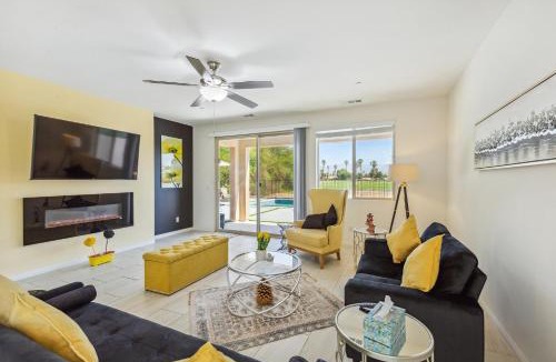 Indio House | Desert Escape, Stunning View, Pool, BBQ, Firepit, Gated, Walk2 Coachella Music Festival