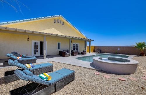 Desert Hot Springs House | Desert Escape 360 Mtn Views, Pool, Spa and Fire Pit