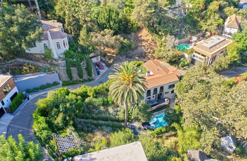 Beachwood Canyon Villa | Designer Estate with Pool under Hollywood Sign