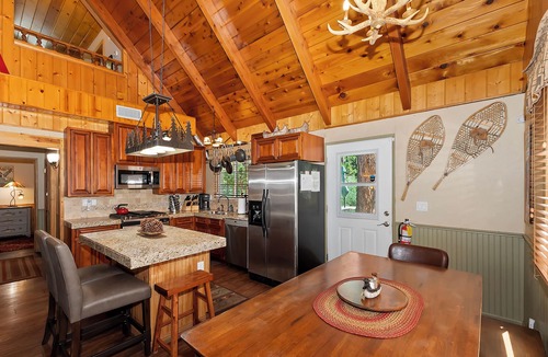 Fox Farm Cabin | Detached Rec Room! Central HEAT & FIREPLACE in Cabin. "Stay warm, my friends!"