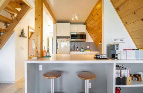 Pine Cove House | Dog Friendly A-frame Hot Tub Nature Views