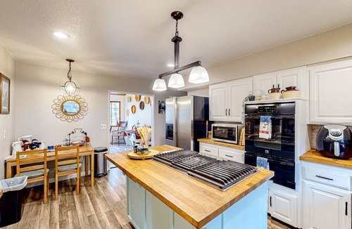 Crestline House | Dog-friendly water-view home near Lake Gregory with game room, fireplace, grill