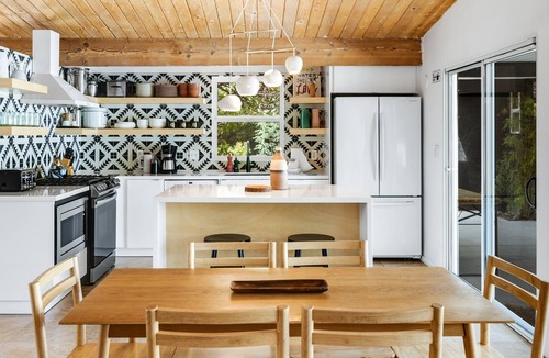 Racquet Club Estates House | Earthy Mid-Century Luxury W/ Casita & Pool.