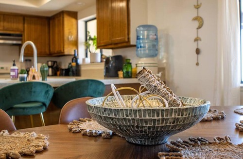 Twentynine Palms House | Emerald Haven! Alien Game Room - Pool - Spa - 15 Min to Joshua Tree Park!