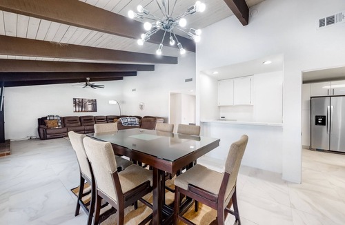 Indian Canyon House | Entertain w/Amazing Mountain View, Private Pool/Spa, Putting Green - 2 Dogs OK