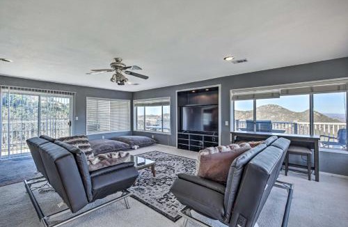 Mesa Rock House | Escondido Hilltop Home with Deck and Views!