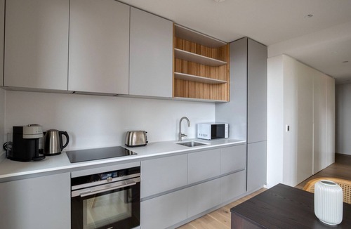 St. Pancras and Somers Town Apartment | Excellent King's Cross 1BR w/Gym & Lounge, nr Tech Hub, by Blueground