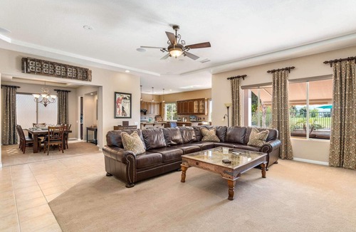 Palm Desert House | Exclusive Palm Desert Lifestyle - Private Pool/Spa & Golf Course view!