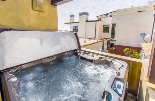 Hermosa Beach House | Executive Beach Home 1 Block to Beach w/ Hot Tub and Wine Cellar