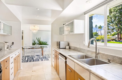 Palm Springs House | Fall Availability! Classic Villa with Hollywood Flair and Gleaming Pool!