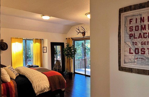 Pescadero Cabin | Family escape w/sauna nestled in the redwoods, near beaches, hiking, cycling