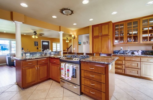 Beach Barber Tract House | Family-friendly summer vacation home with big hot tub 2 blocks from beach.