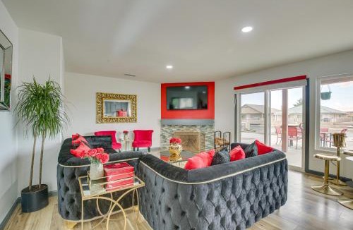 Silver Lakes Country Club House | Family Helendale Home - Private Dock and Fire Pit!