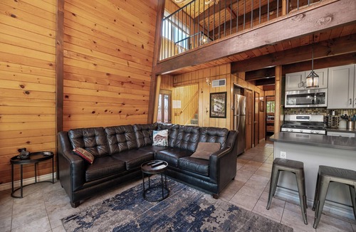 Fawnskin House | Fawnskin Family Cabin - North Shore, Foosball, Fireplace. Deck
