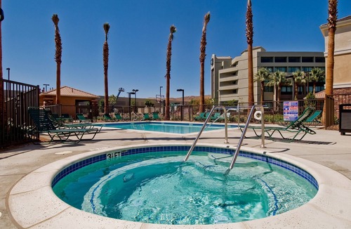 Palmdale Apartment | Free Breakfast. Outdoor Pool & Hot Tub. Near Edwards Air Force Base!