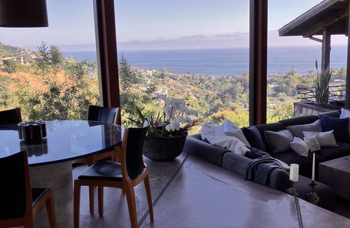 Laguna Beach House | Furnished Ocean/Canyon view Architect's sustainable home-w/elevator