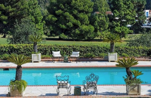 Bel Air House | Gated Bel-Air Mansion w/Pool + Golf Course Views