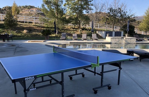 Murrieta Villa | Gated Estate-SALT-WATER POOL,TENNIS COURT, PICKLE BALL, THEATER,GYM & LUSH LAWNS