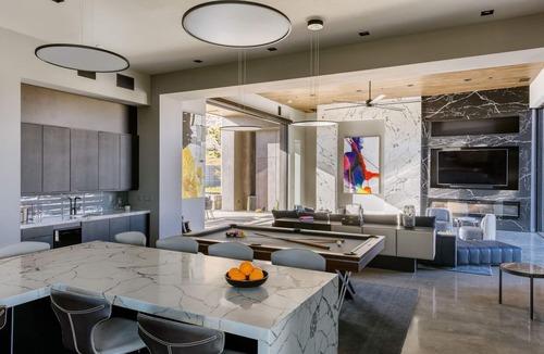 Yucca Valley House | Gatsby by Fieldtrip | 5 Bd Modern Luxury with Infinity Pool & Game Room