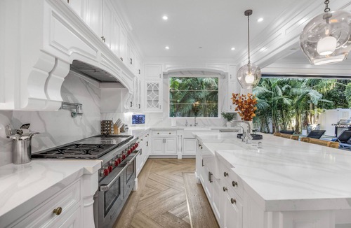 Melrose Villa | Genesee Ave Farmhouse - Contemporary Oasis with Pool and Theater