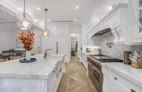 Melrose Villa | Genesee Ave Farmhouse - Contemporary Oasis with Pool and Theater