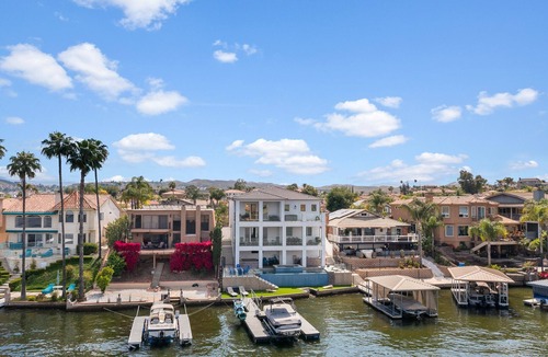 Canyon Lake House | Gorgeous Canyon Lake California Waterfront with Pool, Spa, Firepit, and Dock