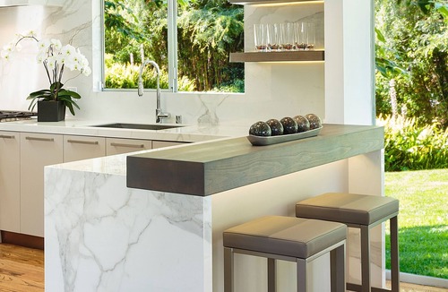 Hollywood Hills West House | Gorgeous Hollywood Hills Mid-Century Modern Celebrity Gated Spa Estate w/Views