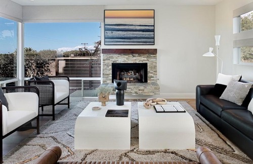 Leucadia House | Grandview Getaway, Luxury 4BR, Ocean View, Fire Pit