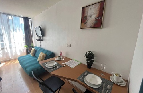 Downtown Santiago Apartment | Half a block from sta lucia subway station. Study