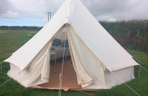 Wadebridge Other | Hawk's View Bell Tent at Higher Hawksland Farm