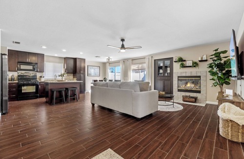 Hemet House | Hemet Haven, Hot Tub, Heated Pool Option, Backyard, Arcade, Game Room, BBQ Grill