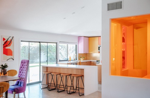 Sonora Sunrise House | Highball House with private pool, spa, firepit & artful designer interior