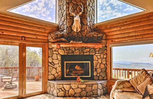 Phoenix Lake-Cedar Ridge House | Hillside cabin with spectacular views, balconies
