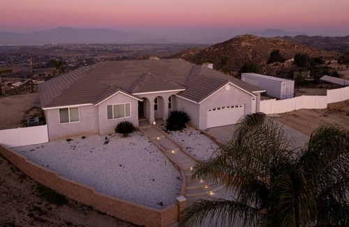 Perris House | Hilltop Villa in Lake Mathews with Million Dollar Views