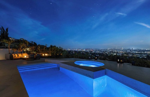 Hollywood House | Hollywood Hills Designer Estate, Gated, Pool, with 270 Degree Views