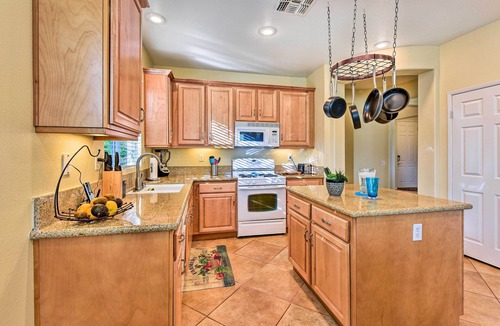 Indio House | Indian Palms Resort Home w/Yard & Community Perks