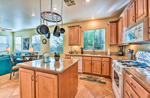 Indio House | Indian Palms Resort Home w/Yard & Community Perks