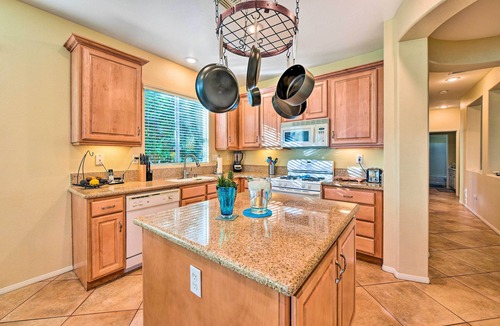 Indio House | Indian Palms Resort Home w/Yard & Community Perks