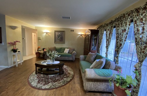 North Hills West House | Is a corner house close to magic mountain park and universal studios.